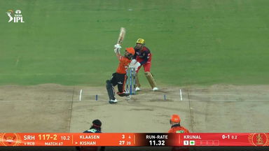 IPL 2026 M67: SRH vs RCB - Ishan Kishan Six