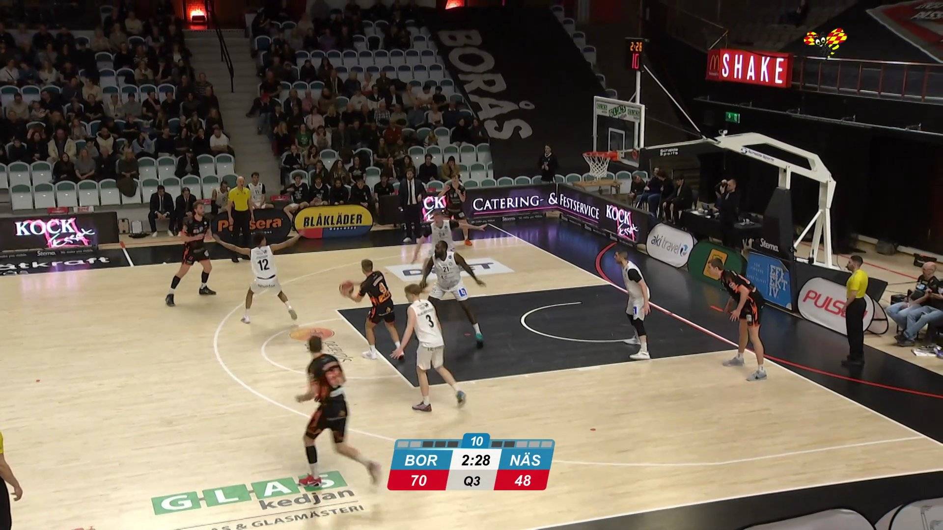 Borås Basket Thắng Dễ Dàng Trước Nässjö: AJ Clayton Tỏa Sáng