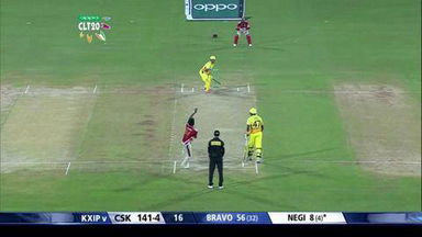 CLT20 2014 M22: KXIP vs CSK –   Parvinder Awana's four for
