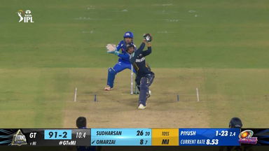 M05: GT vs MI – Azmatullah Omarzai Six