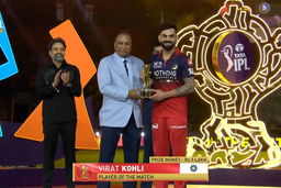 IPL 2026 Final: RCB vs GT - Player of the Match - Virat Kohli