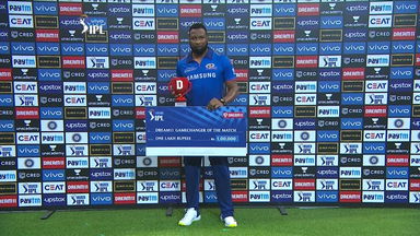 M42: MI vs PBKS  – Dream11 GameChanger of the Match – Kieron Pollard