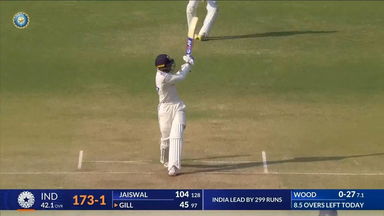 IND vs ENG 2024, 3RD Test: Shubman Gill Six