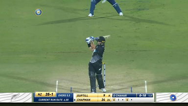 IND vs NZ 2021, 1ST T20I : Mark Chapman Six