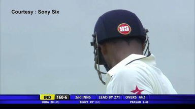SL vs India, 3rd Test : Ind 2nd Innings - Stuart Binny Wicket