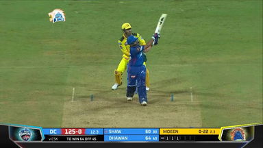 M02: CSK vs DC – Prithvi Shaw Six