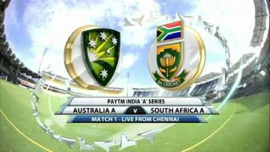 Aus 'A' vs SA 'A' - 1st ODI highlights