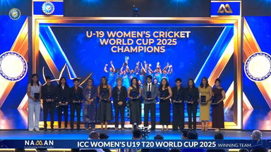 BCCI Naman Awards: The World Cup-winning India U19 Women's Team felicitated at the BCCI Naman Awards 2026