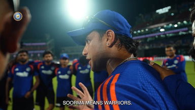 Inside Abhishek Sharma's electrifying pre-match speech