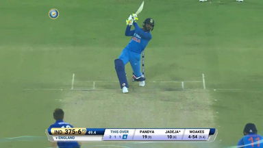 IND vs ENG 2017, 2nd ODI : Ravindra Jadeja Six