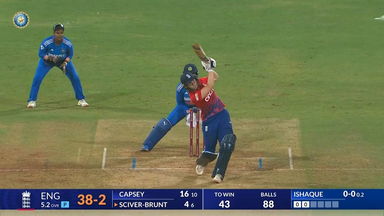 IND-W vs ENG-W 2023, 2ND T20I: Natalie Sciver Six