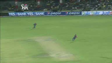 M23: DD vs RR–  Ajinkya Rahane Wicket