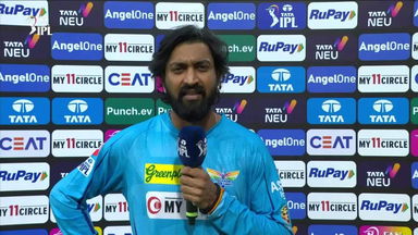 M21: LSG vs GT – Krunal Pandya Interview