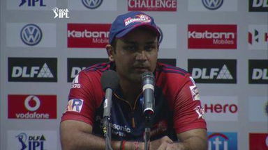 IPL 2012 Match 31 – PWI vs DD: Sehwag PC