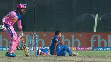 When Mishra's hat-trick chance went down begging