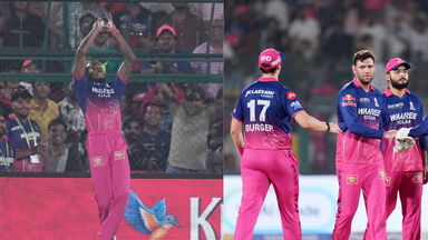 Sharp work from Jofra Archer and Donovan Ferreira in the field