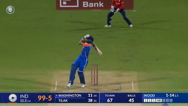 IND vs ENG 2025, 2nd T20I: Washington Sundar Six