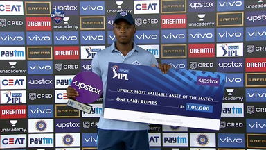 M33: DC vs SRH  – Upstox most valuable Asset of the match –  Kagiso Rabada