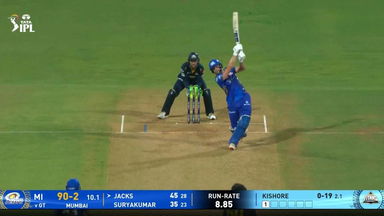 IPL 2025 M56: MI vs GT - Will Jacks Six