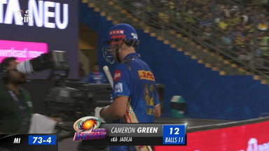 M12: MI vs CSK – Cameron Green Wicket
