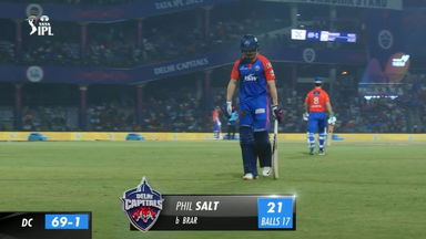 M59: DC vs PBKS – Phil Salt Wicket