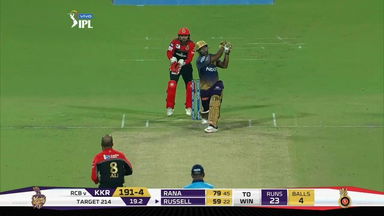 M35: KKR vs RCB – Andre Russell Six