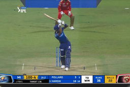 M42: MI vs PBKS – Hardik Pandya Six