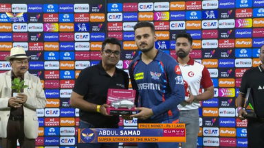 IPL 2025 M13: LSG vs PBKS - Curvv Super Striker of the Match - Abdul Samad