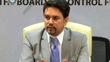 BCCI Secretary - Mr. Anurag Thakur's PC