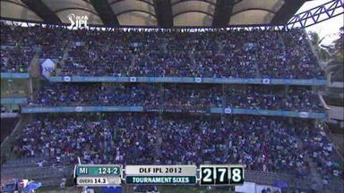 Match 28 MI vs KXIP – Franklin's 4th Six