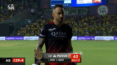 M24: RCB vs CSK – Faf Du Plessis Wicket