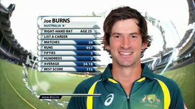 Ind 'A' vs Aus 'A' - 2nd ODI : Joe Burns - 154