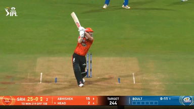 IPL 2026 M41: MI vs SRH - Travis Head Six
