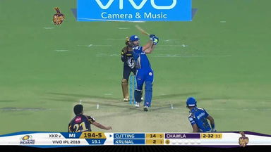 M41: KKR vs MI – Ben Cutting Six