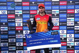 M28: RR vs SRH  – CRED Power Player of the Match –  Manish Pandey