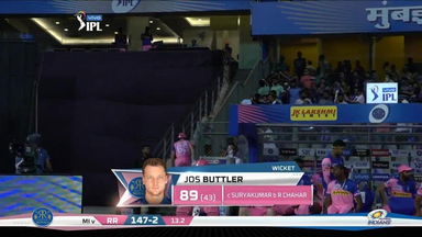 M27: MI vs RR – Jos Buttler Wicket