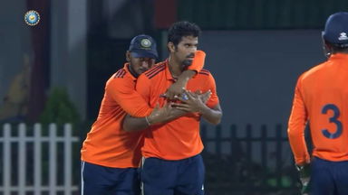 Prof D B Deodhar Trophy 2023-24, FINAL South Zone v  East Zone: Fall of Wickets