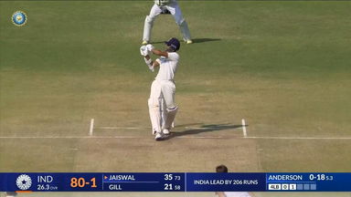 IND vs ENG 2024, 3RD Test: Yashasvi Jaiswal Six
