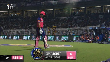 M31: KKR vs RR – Trent Boult Wicket