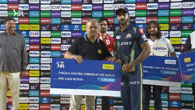 M13: GT vs KKR – TIAGO.ev Electric Striker of the Match – Vijay Shankar