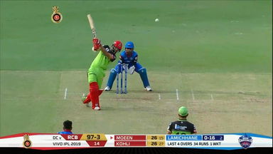 M20: RCB vs DC –  Moeen Ali Six