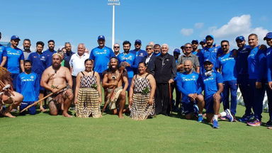 Team India's welcome - Maori style