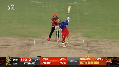 M41: SRH vs RCB – Rajat Patidar Six