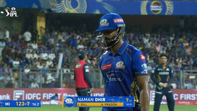 IPL 2025 M56: MI vs GT - Naman Dhir Wicket