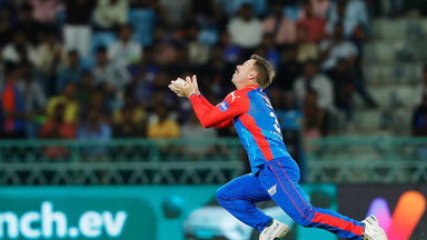 Excellent catch ft. David Warner