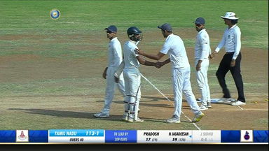 Ranji Trophy 2018-19: Tamil Nadu v Delhi - Day 4 Highlights