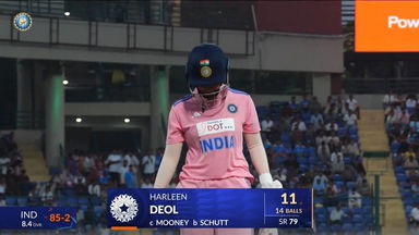 IND-W vs AUS-W 2025, 3rd ODI: Harleen Deol Wicket