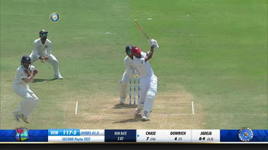 IND vs WI 2018, 2nd Test Day 1: Roston Chase Six