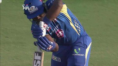M58: PWI vs MI – Dwayne Smith Wicket