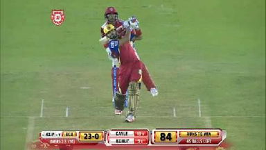 M50: KXIP vs RCB – Virat Kohli Six
